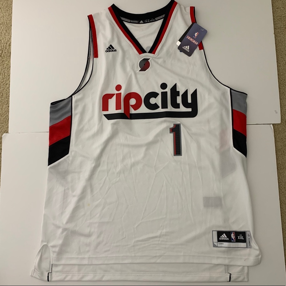 Adidas Portland TrailBlazers Evan Turner #1 Jersey